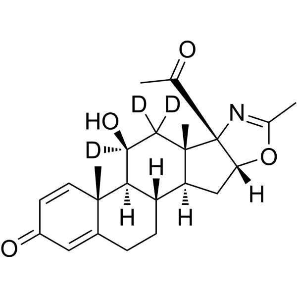 21-Deacetoxy deflazacort-d3